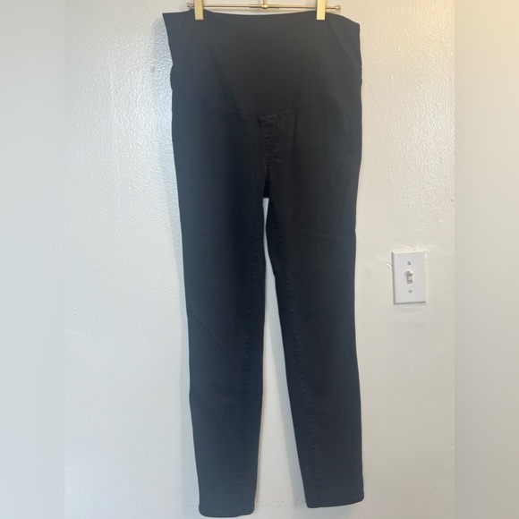 2 madewell Maternity Skinny black and blue jeans - Picture 8 of 16